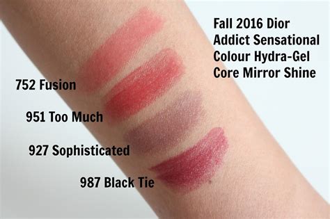 dior addict hydra gel fusion swatch|Dior Addict Lipstick .